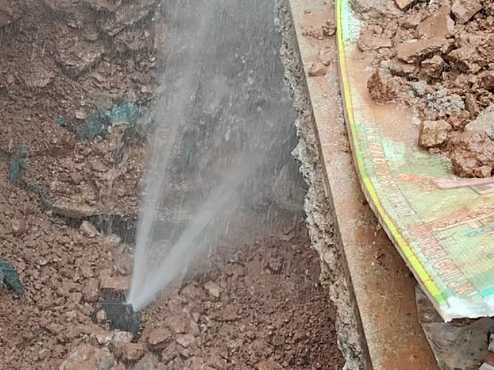 红塔区消防水管漏水检测定点开挖